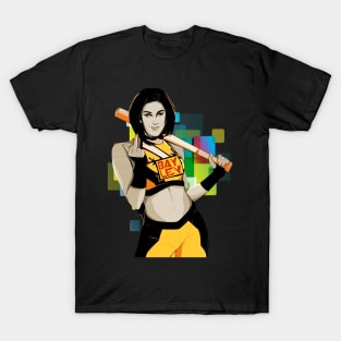 Bayley with stick T-Shirt